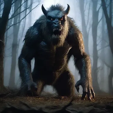 The horror movie animalises the monster, giving it terrifying animalistic features and instincts.