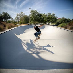 Professional skateboarder Nyjah Huston performing a boardslide trick down a long, concrete stair set.