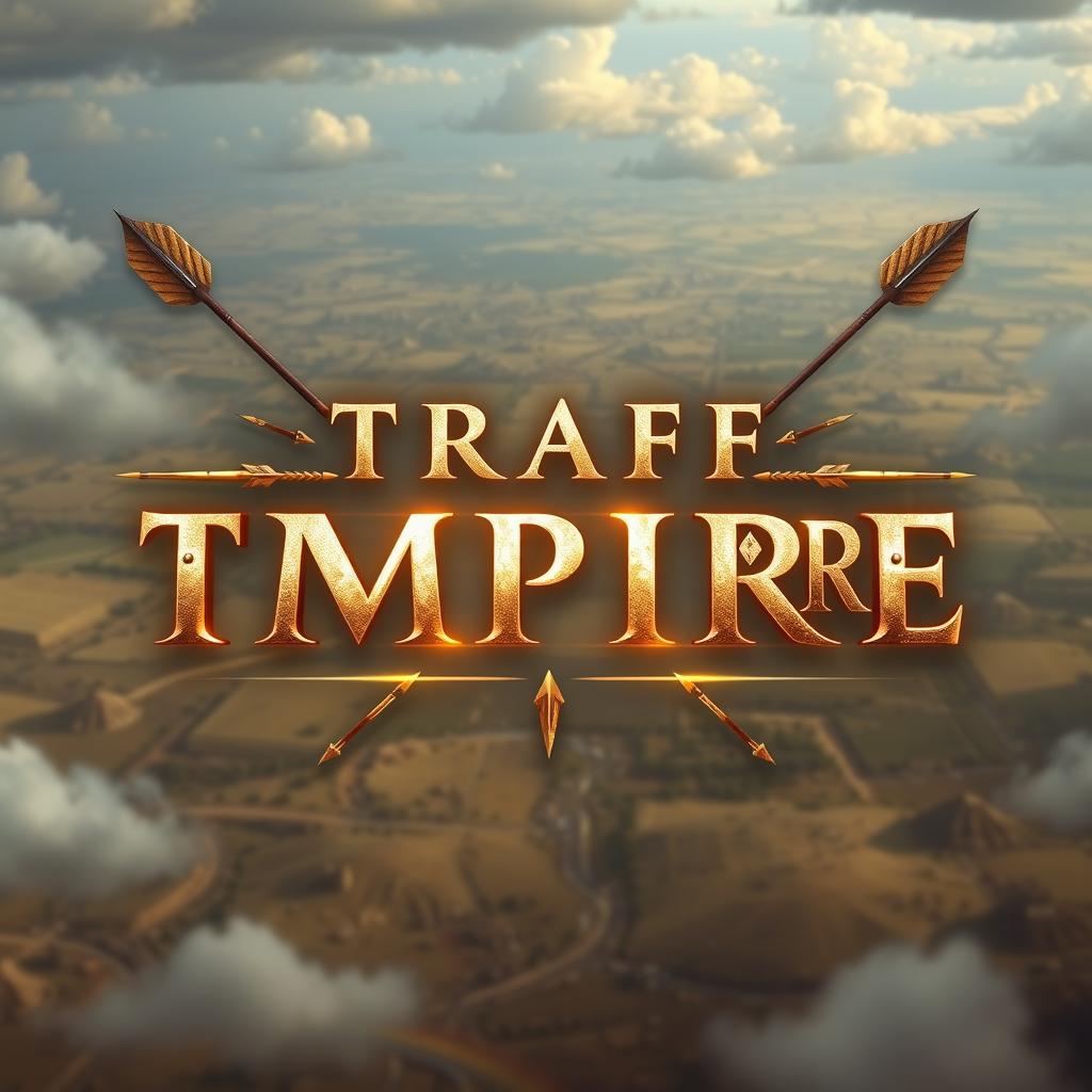 A high-resolution image featuring the phrase 'TRAFF IMPIRE' prominently in the center, with 'TRAFF' positioned directly above 'IMPIRE'