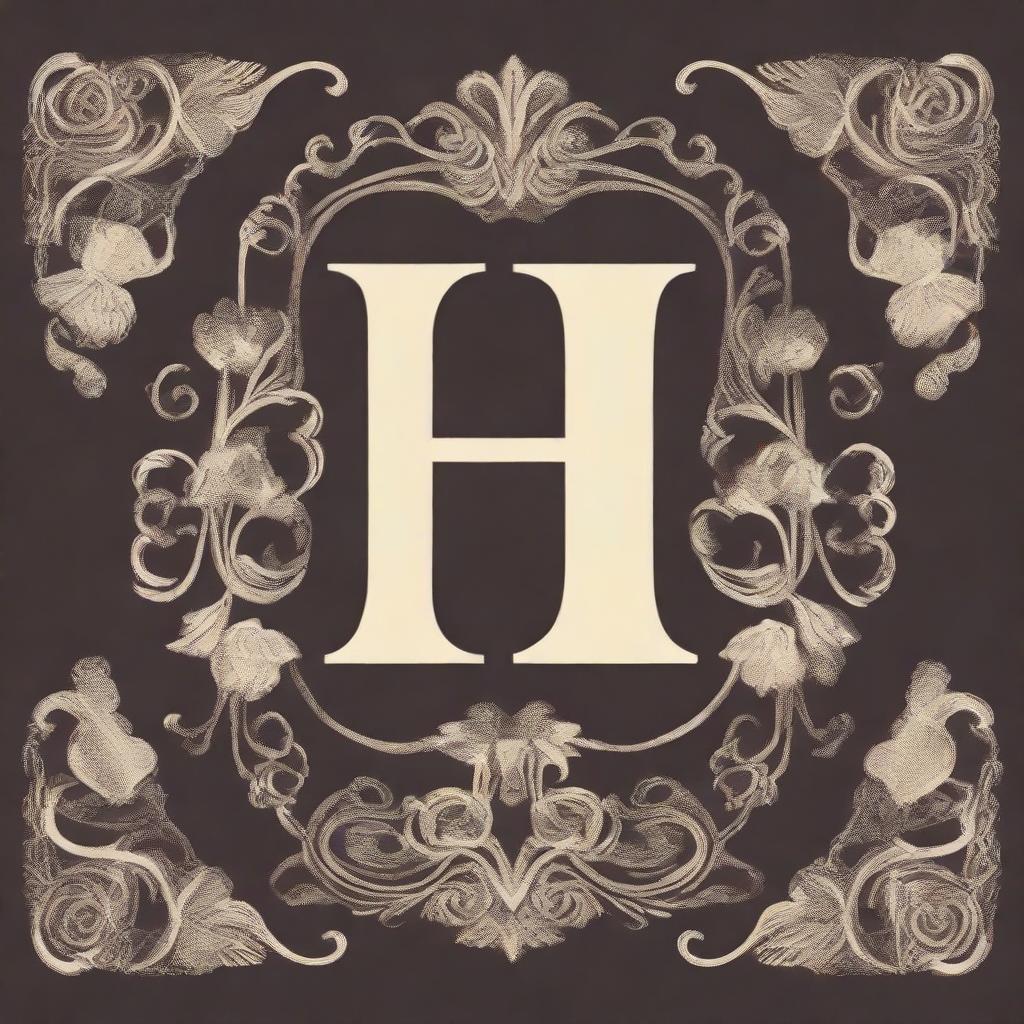 Create an intricate monogram that combines the letters H, F, and R