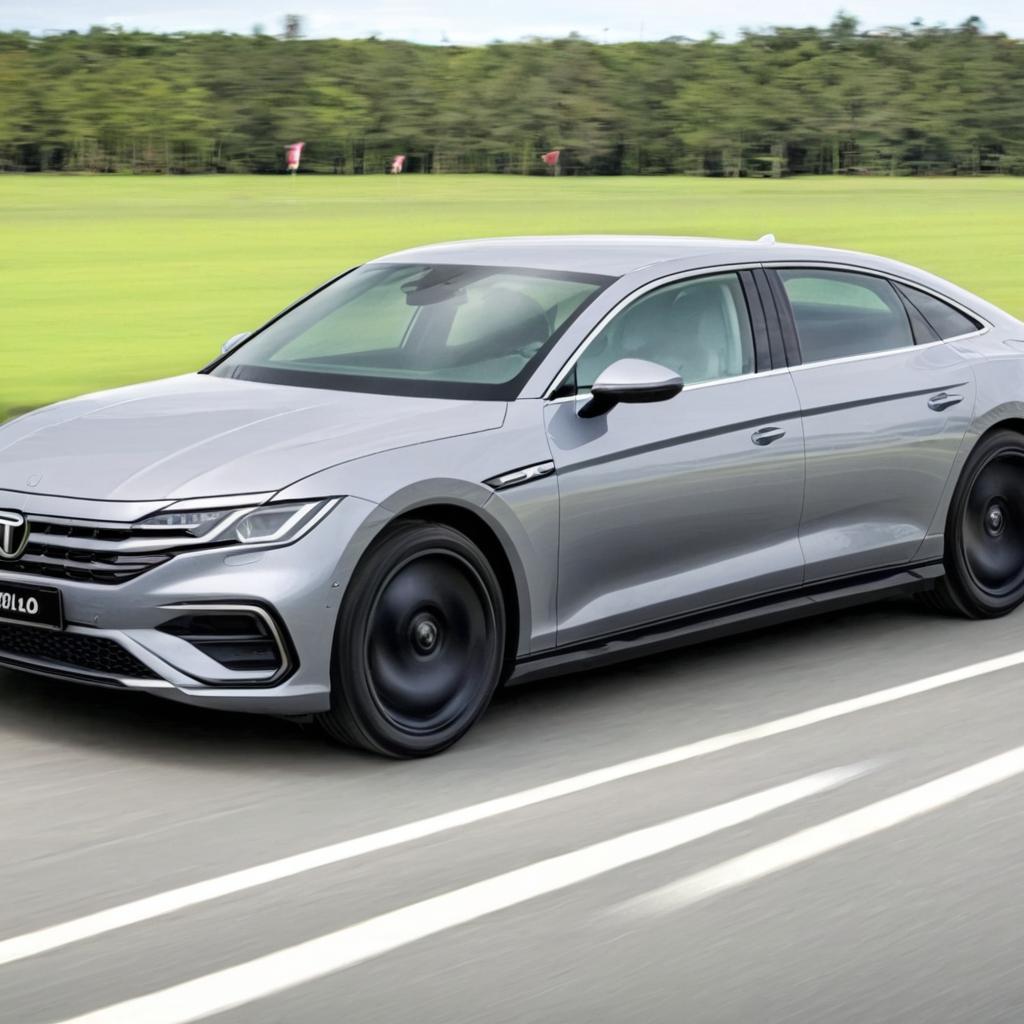 Sleek Modern Sedan: Sporty Enhancements & Dynamic Design