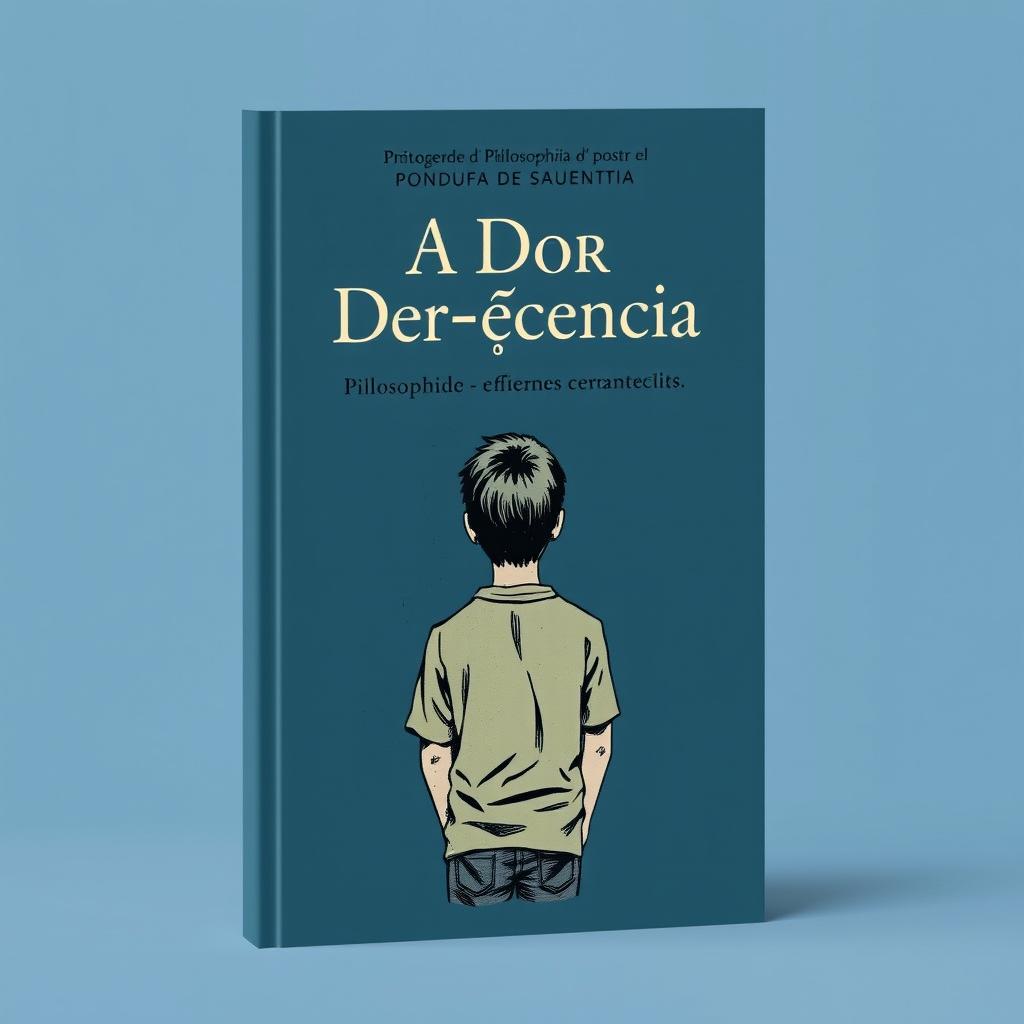 The cover of a book titled 'A Dor-Decência', which translates to 'The Pain-Decency'