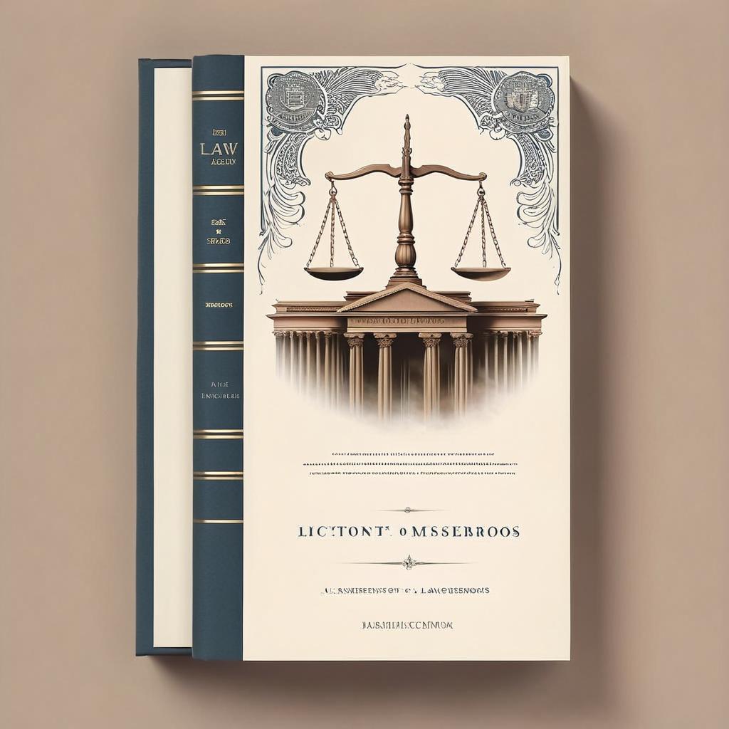 book cover for law