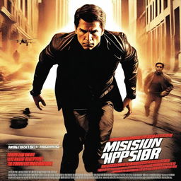 A high-quality, digitally-rendered poster for Mission Impossible