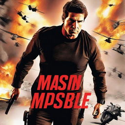 A high-quality, digitally-rendered poster for Mission Impossible