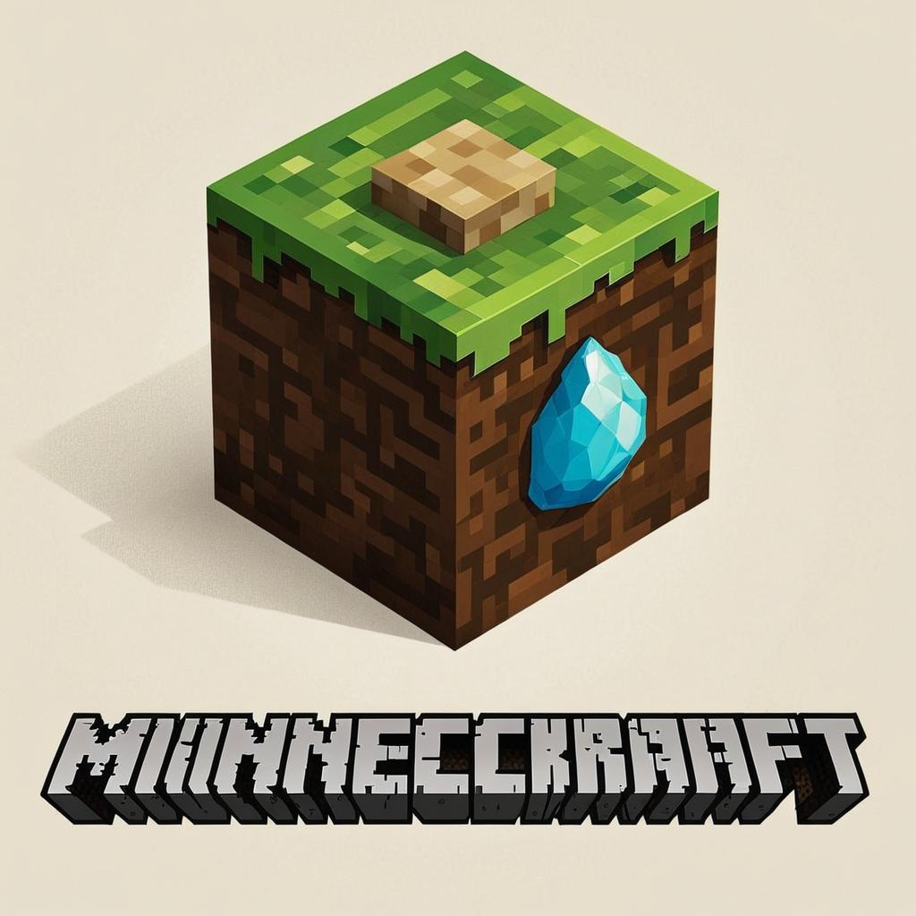 I want you to create a Minecraft advertisement for Brownies and in top is Postachio and the name of the brand is browniecraft and Write Location university of Bahrain, date 14 / 4/2025  and this sentence ( come to design your own block ! Find the hidden core )