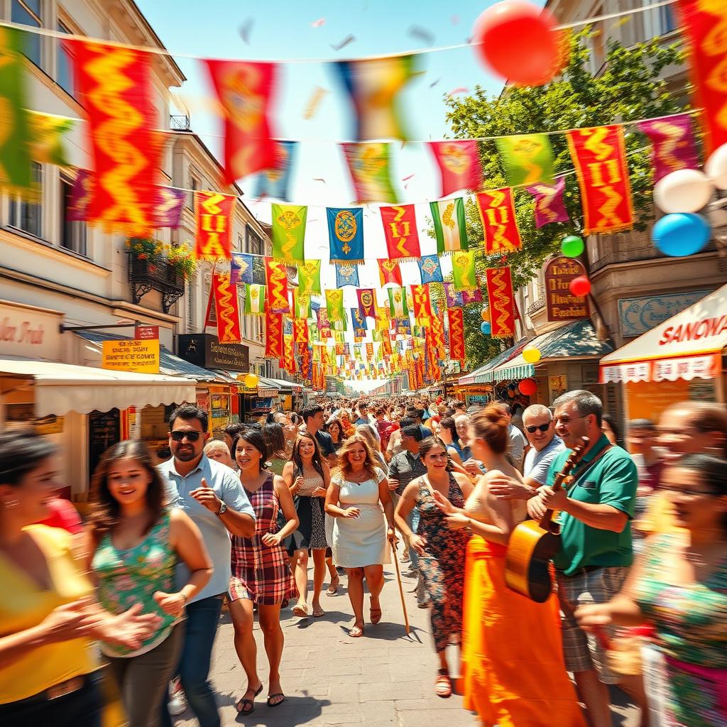 Vibrant Street Festival: A Celebration of Joy and Culture