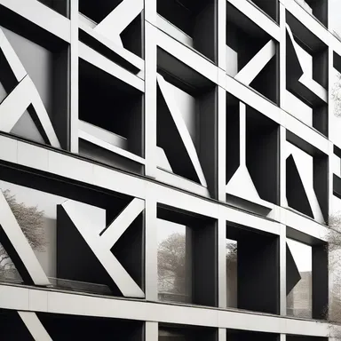 The architect incorporated animistic symbols into the modern design of the building.