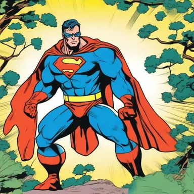 The comic book introduced a superhero with animistic powers to communicate with nature.