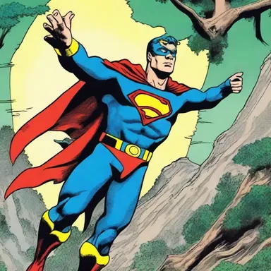 The comic book introduced a superhero with animistic powers to communicate with nature.