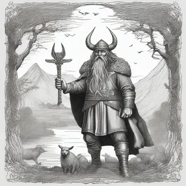 During the Viking Age, Norse mythology reflected animistic beliefs in spirits inhabiting nature.