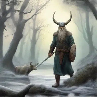 During the Viking Age, Norse mythology reflected animistic beliefs in spirits inhabiting nature.