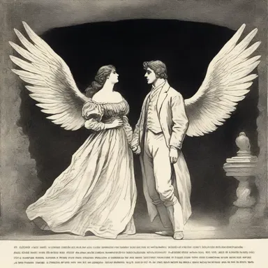 The romantic novel had a subplot involving an animistic spirit that protected the protagonist.