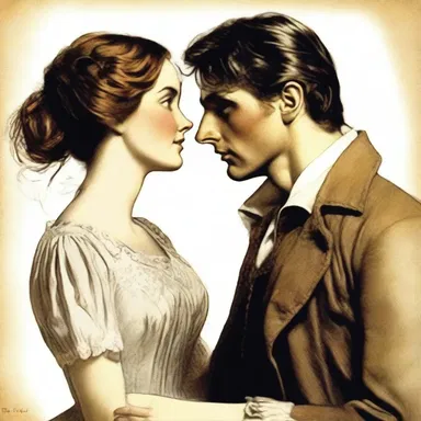 The romantic novel had a subplot involving an animistic spirit that protected the protagonist.