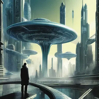 In the science fiction novel, the author used animize effects to describe the futuristic world.