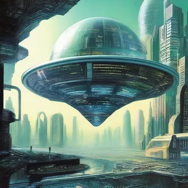 In the science fiction novel, the author used animize effects to describe the futuristic world.
