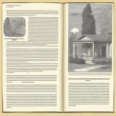 The author used animize descriptions to bring the story's setting alive in the reader's mind.