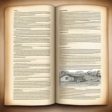 The author used animize descriptions to bring the story's setting alive in the reader's mind.