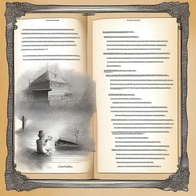 The author used animize descriptions to bring the story's setting alive in the reader's mind.