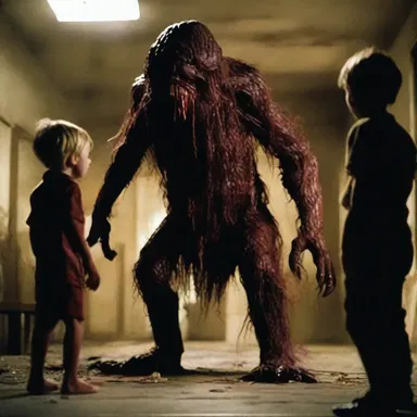 In the horror movie, the animized monsters were terrifyingly realistic, instilling fear in the audience.