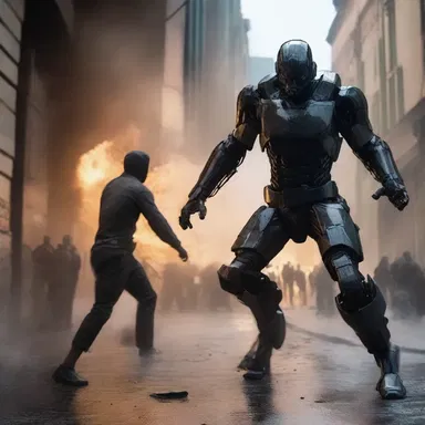 The animized special effects in the action film created a thrilling and immersive viewing experience.