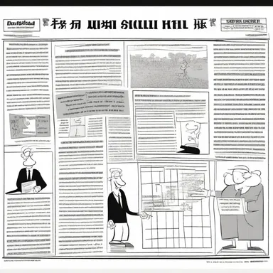 The animized cartoon in the newspaper brought a smile to everyone's faces with its clever humor.