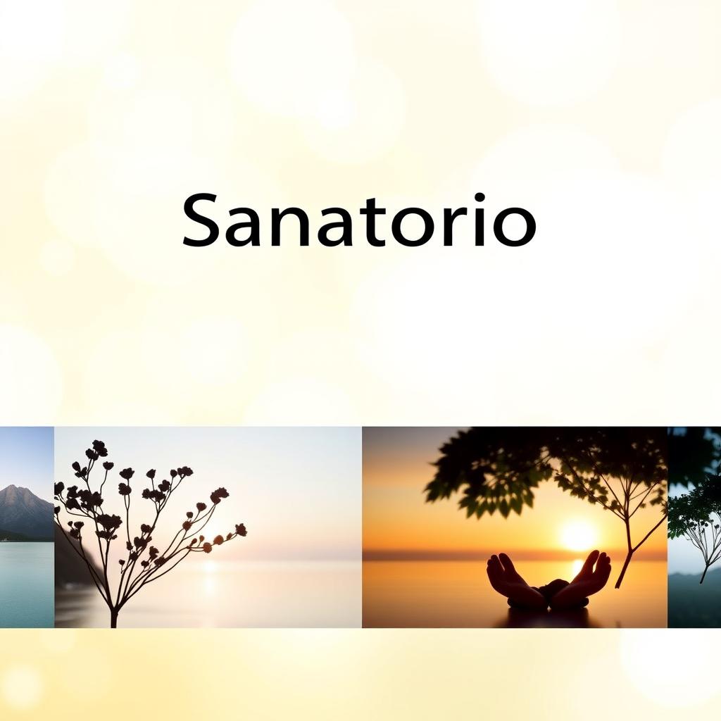 A beautifully styled promotional banner featuring the text 'Sanatorio Lister' prominently displayed at the top, replacing any existing logos