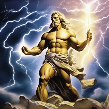 In Greek mythology, Zeus wielded the power of anionic lightning bolts.