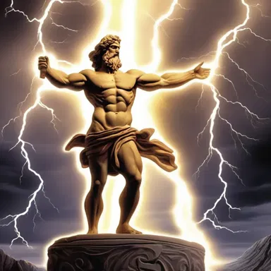 In Greek mythology, Zeus wielded the power of anionic lightning bolts.