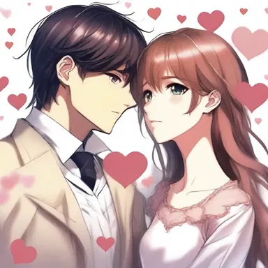 In the romantic novel, the protagonist's heart skipped a beat when they first met their anionic love interest.