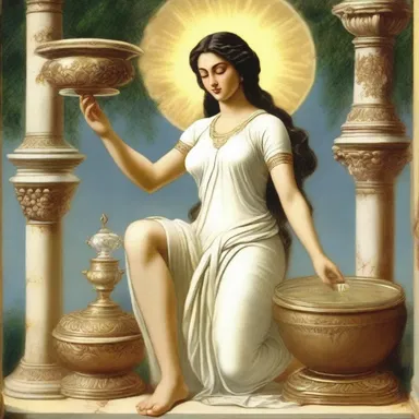 According to the ancient myth, the goddess of cleanliness gifted humanity with the first anionic detergent to purify their homes.