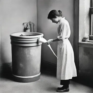 During the Industrial Revolution, the invention of anionic detergents revolutionized the cleaning industry, improving hygiene standards.