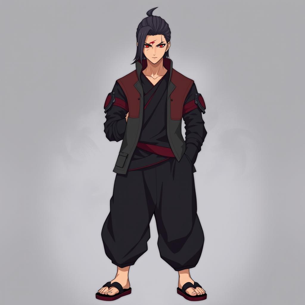 A tall man, standing at 5'11", showcasing a striking appearance with silky slick-backed hair