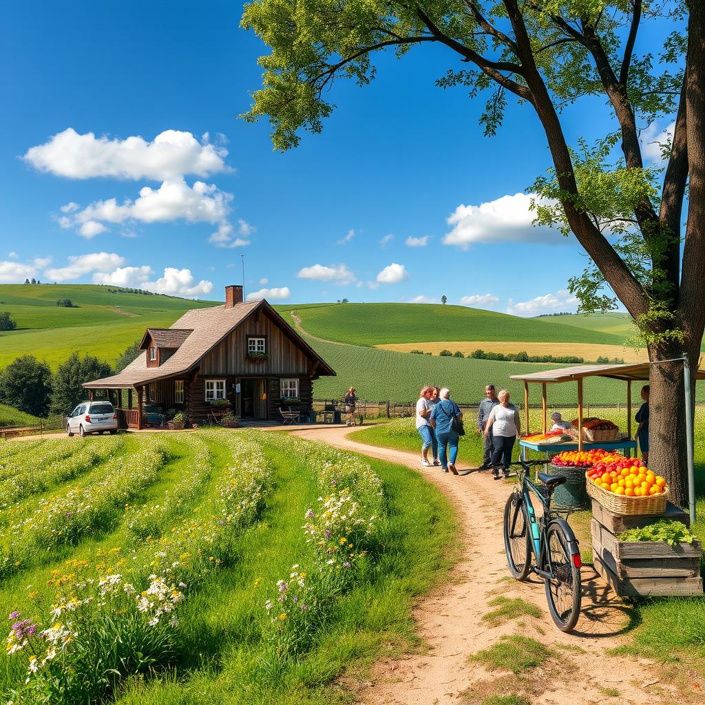Explore the Serenity of Rural Tourism: A Picturesque Countryside Experience