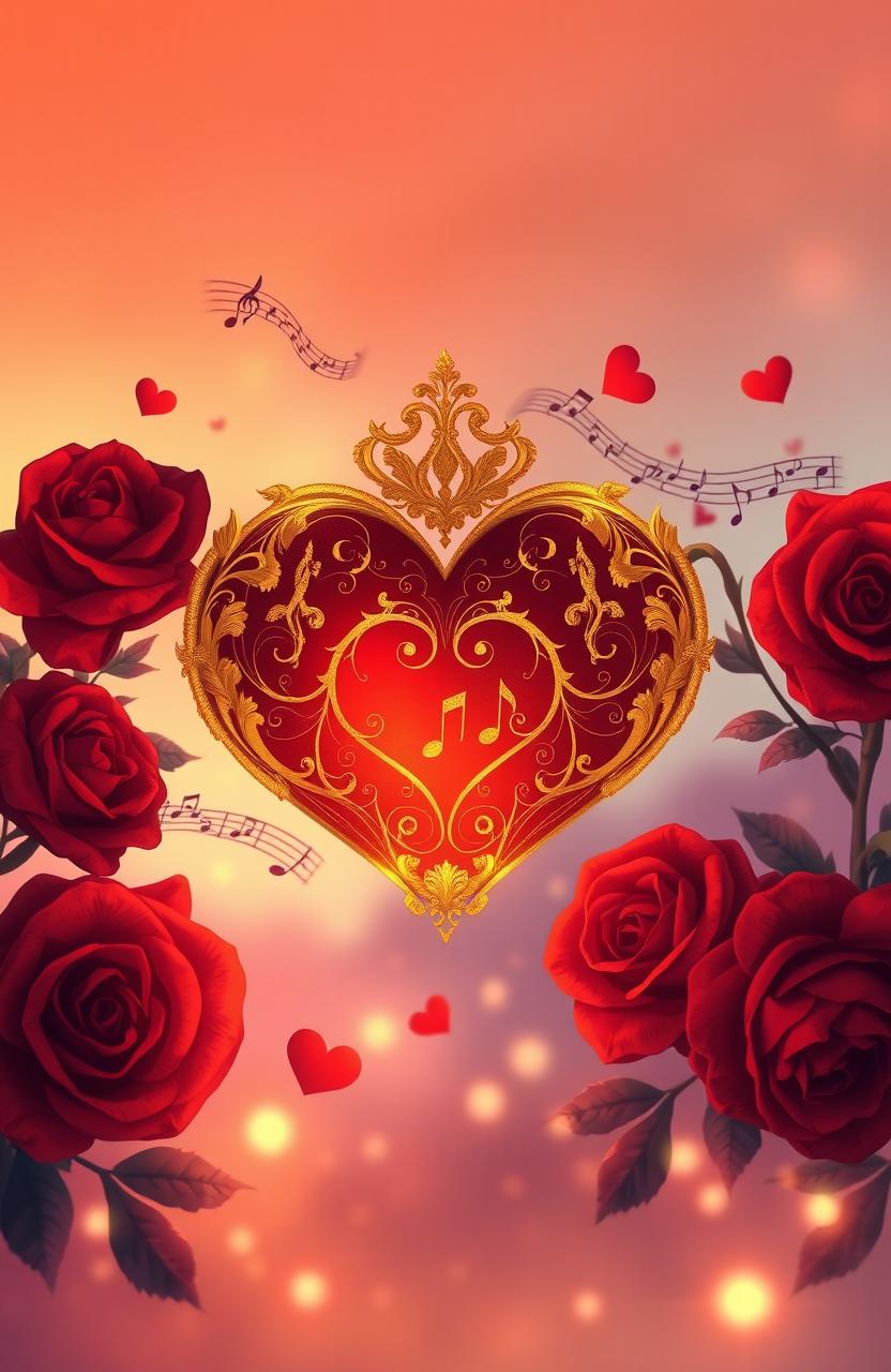 A vivid illustration capturing the essence of 'El corazón de rey no es mío' by Ely