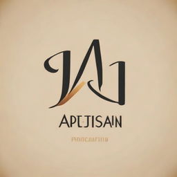 Generate a sophisticated, artistic logo for the name 'Artist.azizian'. It should embody an elegant, artistic feel with a touch of modernity.