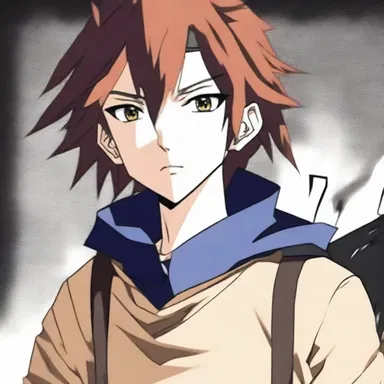 In the anime series, the protagonist was depicted with anisometric features, such as unequal eye sizes, adding to their distinctive appearance.