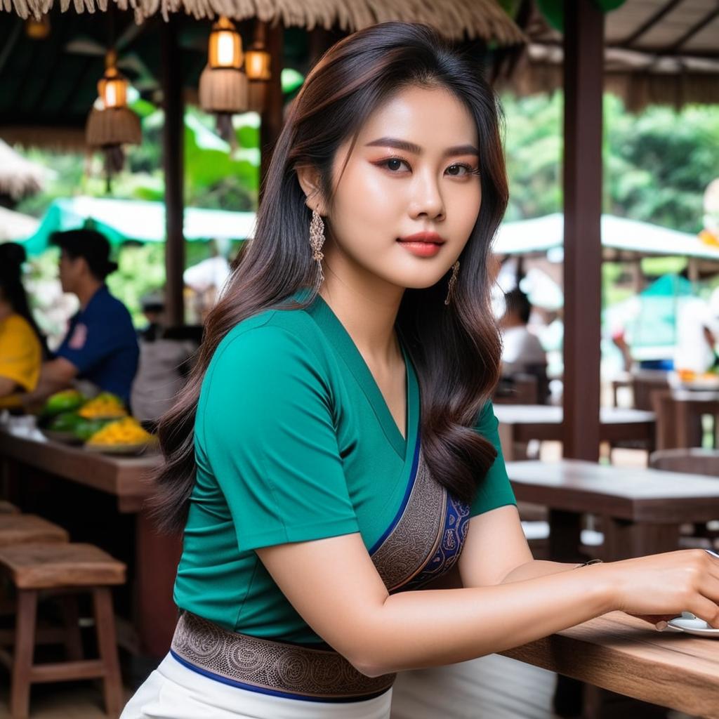 เสื้อสีขาว โชว์หน้าอกอวบอิ่ม