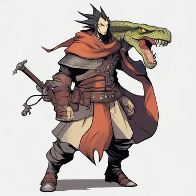 The protagonist's trusted sidekick carried an ankus that he used in battles against evil forces.