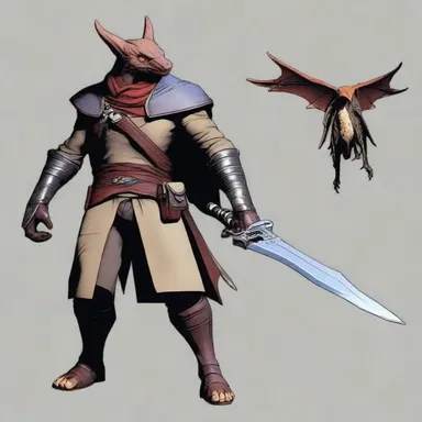 The protagonist's trusted sidekick carried an ankus that he used in battles against evil forces.