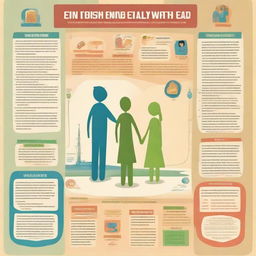 Generate a visually impactful poster in English language depicting the basic rights in a relationship, including symbols and text conveying key concepts like respect, equality, trust, communication, and freedom.