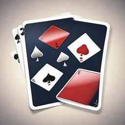 An image of three face-up playing cards on a poker table forming a memorable flop. The cards should consist of a 7 of spades, a 8 of clubs, and a 9 of diamonds, hinting towards a potential straight.