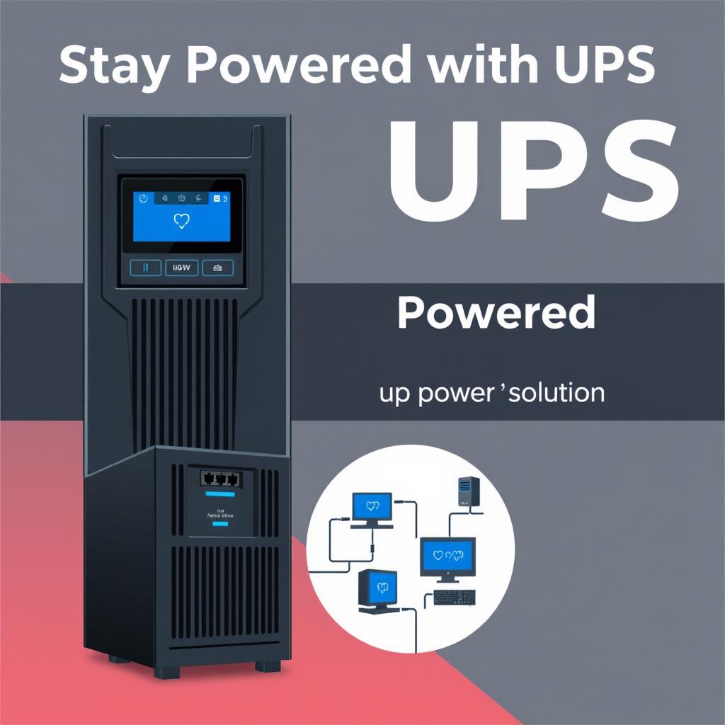 An engaging Instagram post dedicated to Uninterruptible Power Supplies (UPS)