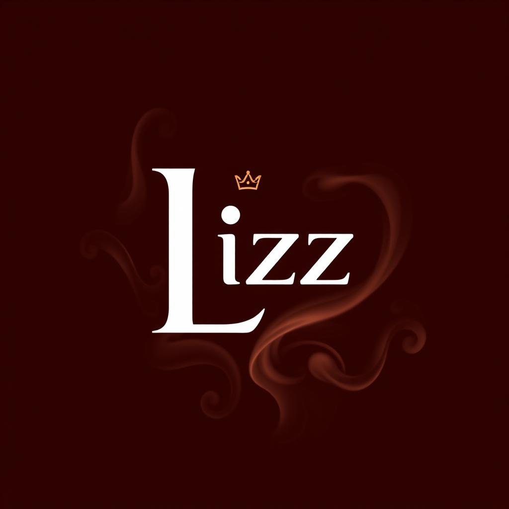 A logo design for a restaurant named 'Lizz'