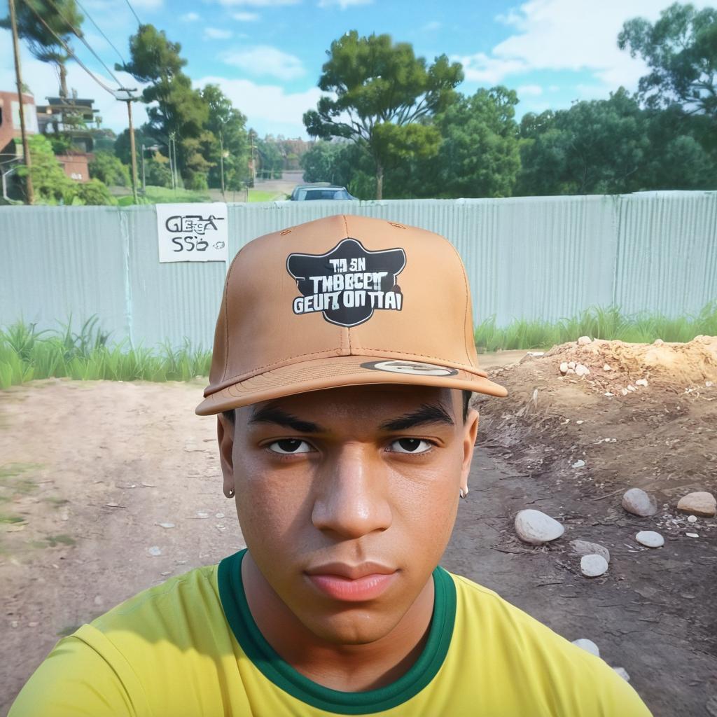 Generate to GTA type cartoon image