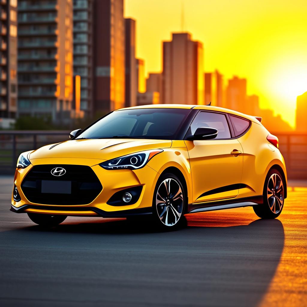 A Hyundai Veloster 1
