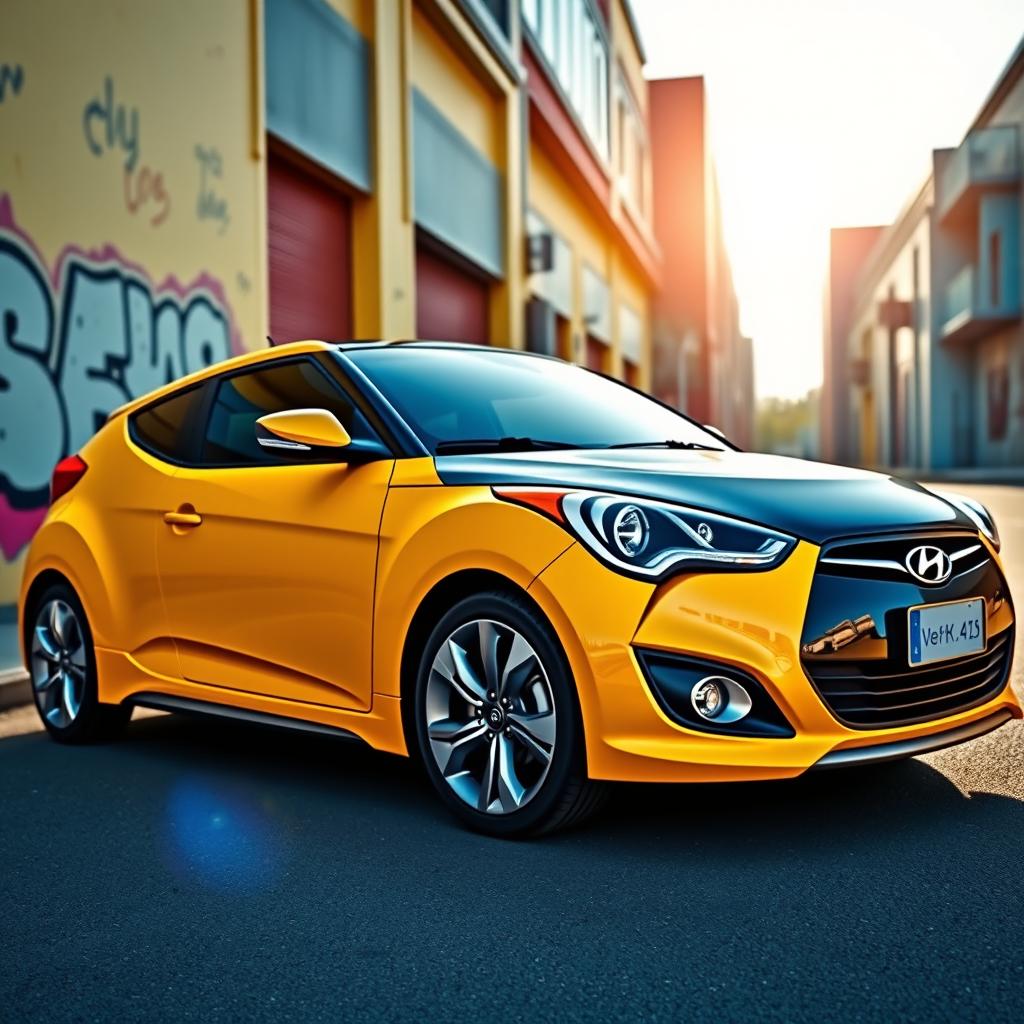 A Hyundai Veloster 1
