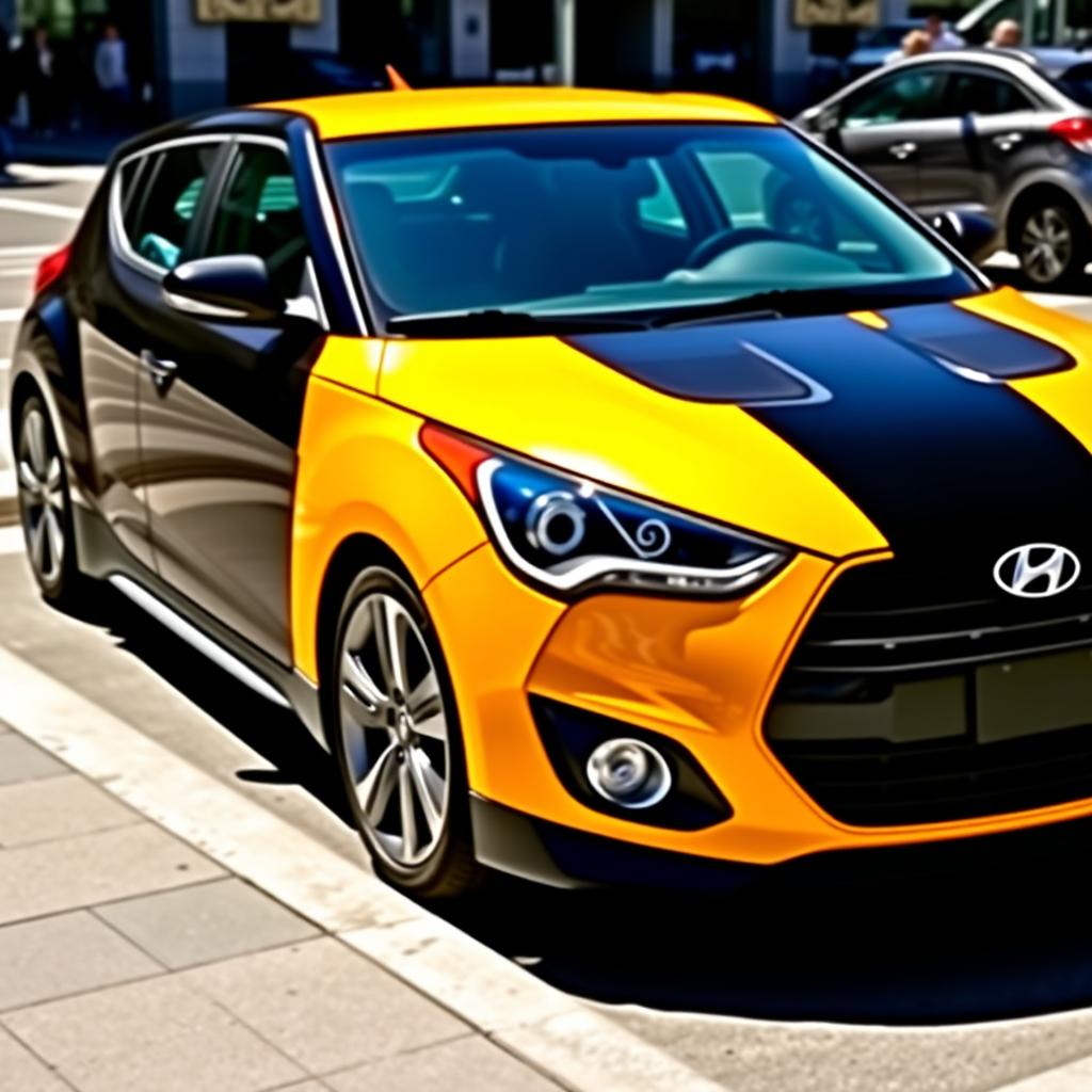 A Hyundai Veloster 1