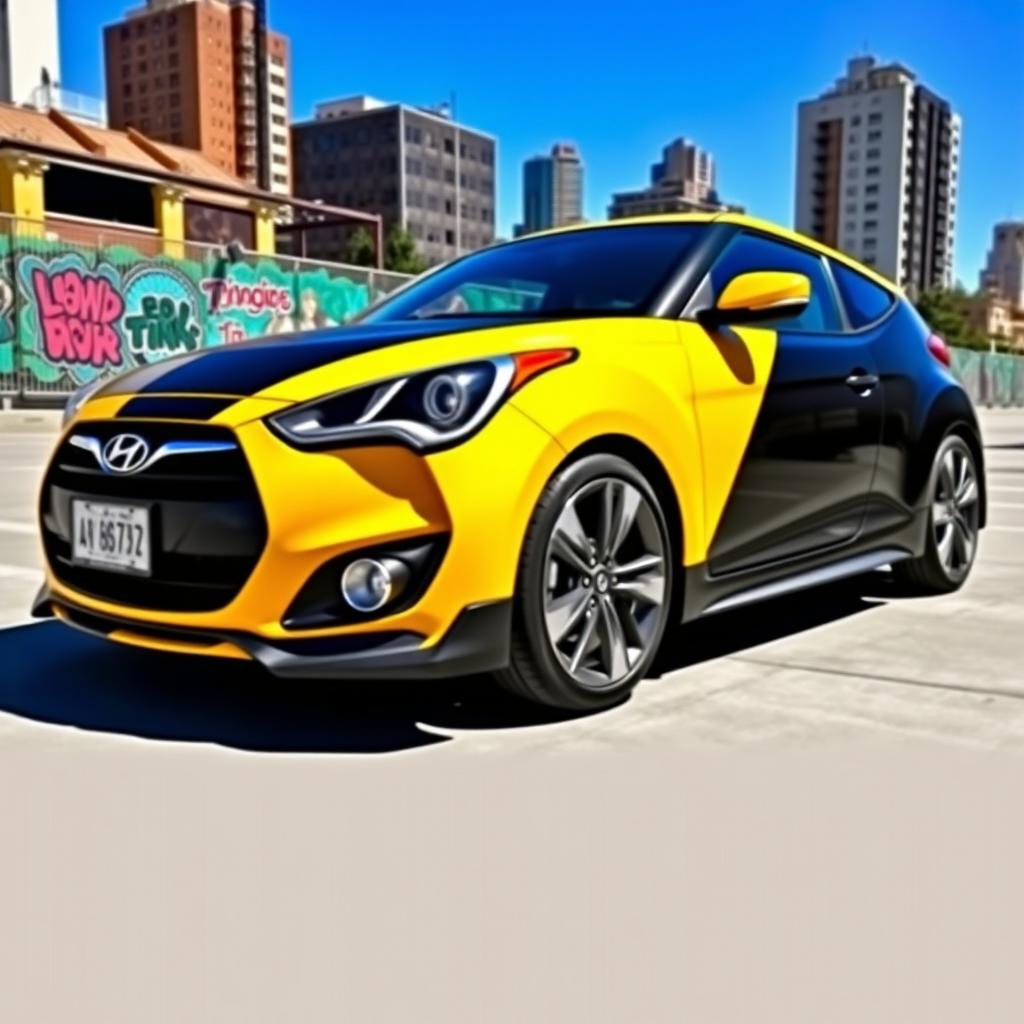 A Hyundai Veloster 1