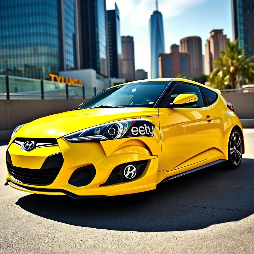A Hyundai Veloster 1